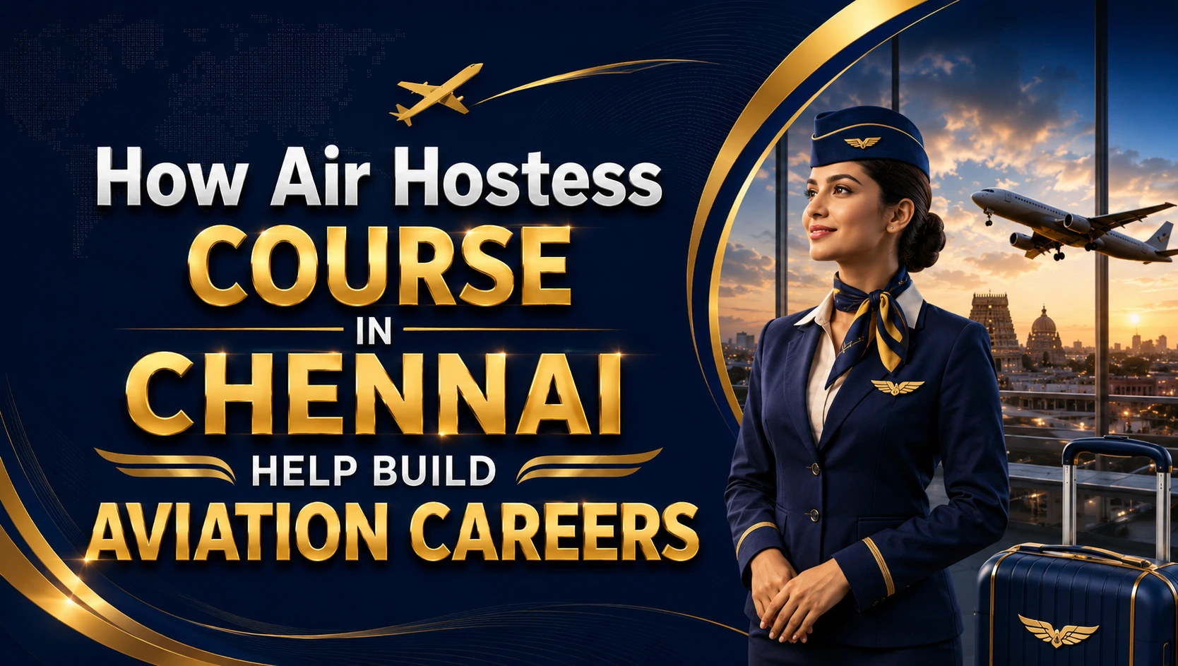 How Air Hostess Course in Chennai Help Build Aviation Careers 
